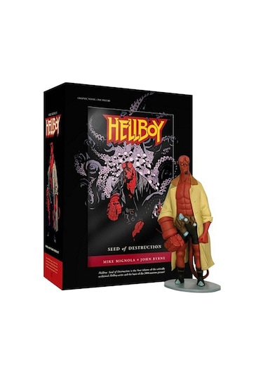 Hellboy Book and Figure Set Hellboy Kitap ve Figür Seti