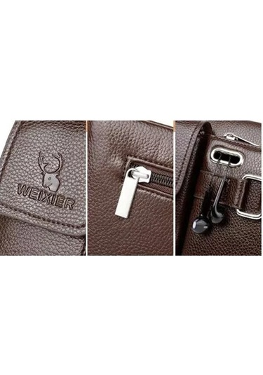 Geeksen Erkekler İçin Kahverengi Spor Bel Çantası, Çok Fonksiyonlu Dış Mekan Telefon Çantası, Moda Tasarım Çok Renkli