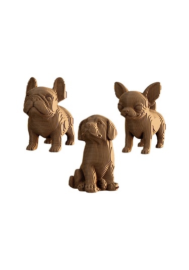 Cartonic 3d Puzzle - Puppıes Trıo