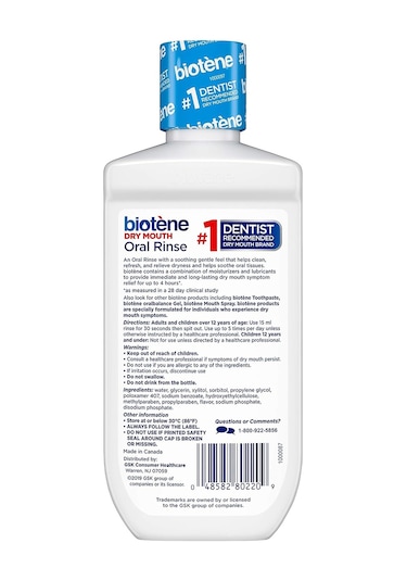 Biotene Fresh Mint Dry Mouth Ağız Bakım Suyu 237 ML