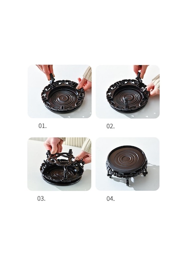Suntek Balık Kase Ekran Standı Braketi Su Akvaryumu 13.5cmx10.5cm