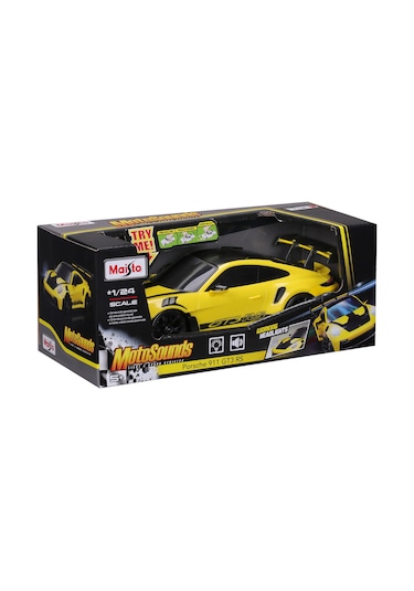1/24 Porsche 911 Gt3 Rs Işıklı Ve Sesli Araba 81733 Çok Renkli
