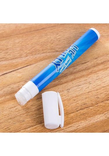 Aubyhe 3'lü Taşınabilir Giyim Leke Kaldırıcı Kalem Seti - Yeni Leke İçin Hızlı Temizleme Beyaz