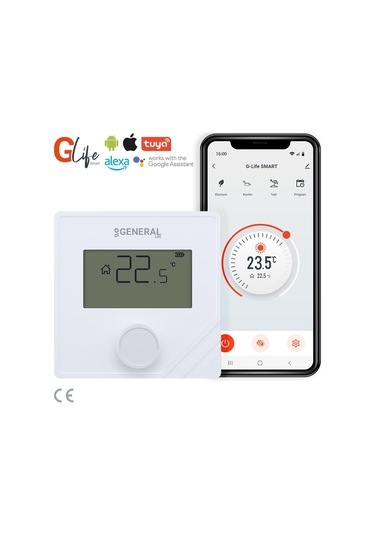 General Life Mitra HT25 RF Smart Kablosuz Wi-Fi Akıllı  Oda Termostatı