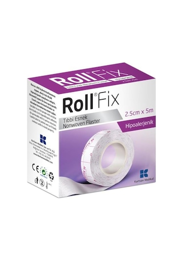 Roll Fıx 2.5X5 M Hipoalerjenik Esnek Fix Flaster