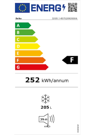 Beko 3205 J Sandık Tipi Derin Dondurucu