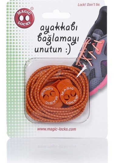 Magic Locks Akıllı Bağcık Yuvarlak Fuşya