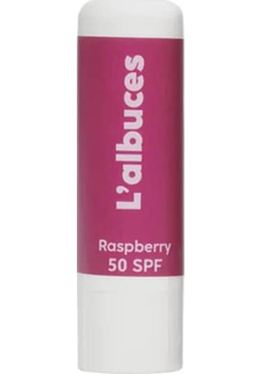 L'albuces Raspberry Lip Balm Dudak Nemlendirici SPF50