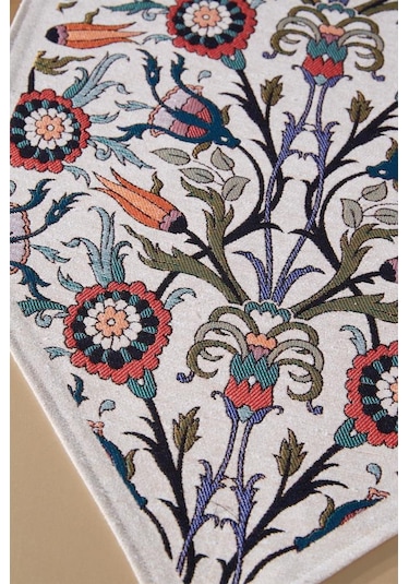 Çeyiz Diyarı Gülsüm 2li Lüks Runner 45x140 Cm Çok Renkli