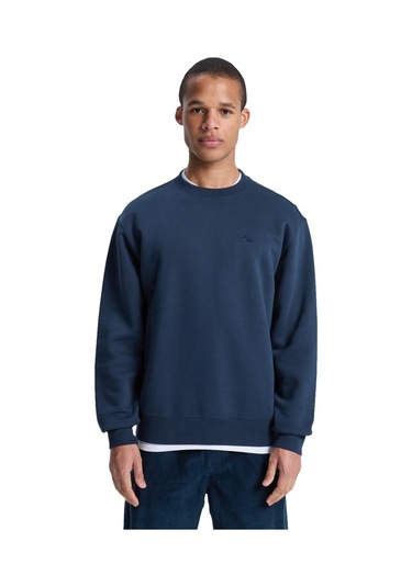 Quıksılver Quiksilver Salt Water Crew Erkek Mavi Sweatshirt 6800 Lacivert