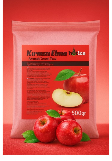 Hotıce Kırmızı Elma Aromalı İçecek Tozu 500 G