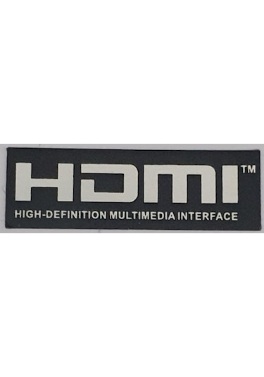 Hdmı Sticker Mini Etiket D167