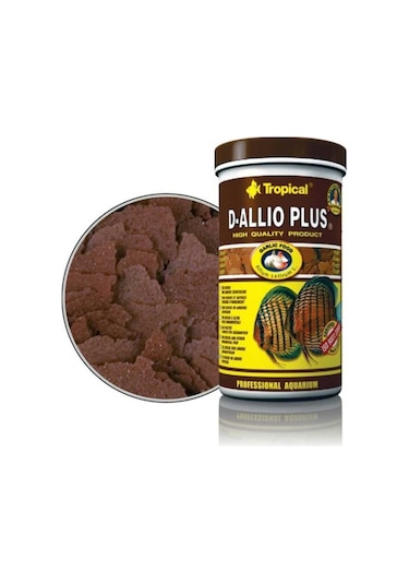 Tropical D-Allio Plus Sarımsaklı Pul Yem 100 Gr (Bölme)