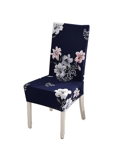 Flybuy Baskılı Yumuşak Süt İpeği Sandalye Kılıfı - Esnek & Koruyucu Koltuk Örtüsü, 38-45cm Boyutlu, Çok Renkli Seçenekler Çok Renkli