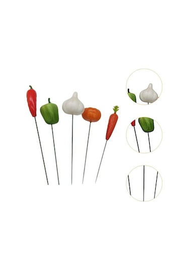 Trendooze 5 Adet Bahçe Hediyeleri, Veranda Ve Avlu Sanat Süsleri Seti