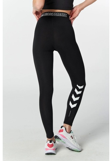 Hummel T-te Maja Mid Waist Cotton Kadın Siyah Tayt 931567-2001