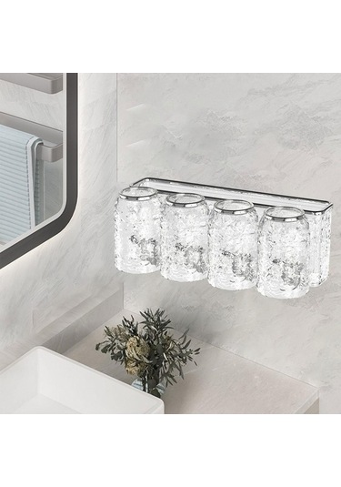 Pazly Temizle Suntek Setli Için Fırçalığı Diş Bardak Banyolar 4-bardak-temizle 4 Cn Diğer