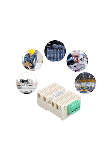 Tenfowee Endüstriyel Modbus-rtu Sensörü - Yüksek Hassasiyetli Sıcaklık Ve Nem Ölçüm Cihazı Wtr10-e