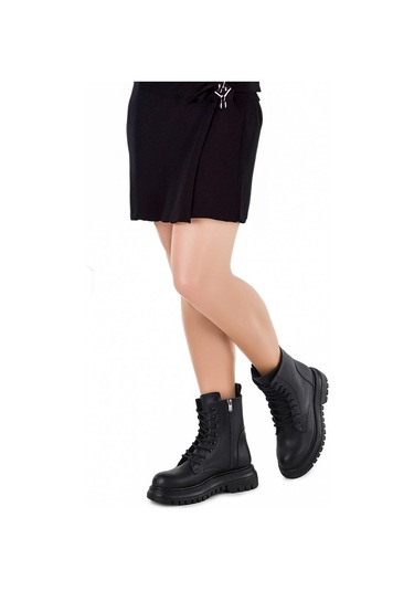 Feles Kalın Ve Yüksek Taban Günlük Bot Kadın Postal Bot 001