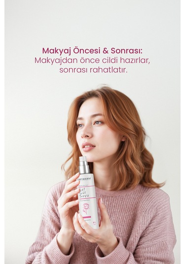 Optiderm Gül Suyu Gözenek Sıkılaştırıcı Aydınlatıcı Ve Arındırıcı