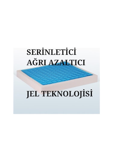 Softlife Visco Jelli Oturma Minderi. Memory Foam Ortopedik Minder