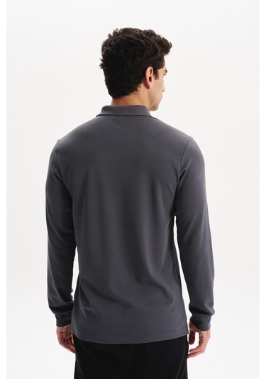 Arma Erkek Basic Slim Fit Fermuarlı Polo Yaka Sweatshirt İnce Modal Pamuk Elastan Karışımlı Örme İnterlok Kumaş K30554989002 Gri Arma Erkek Basic Slim Fit Fermuarlı Polo Yaka Sweatshirt İnce Modal Pamuk Elastan Karışımlı Örme İnterlok Kumaş K30554989002 Gri