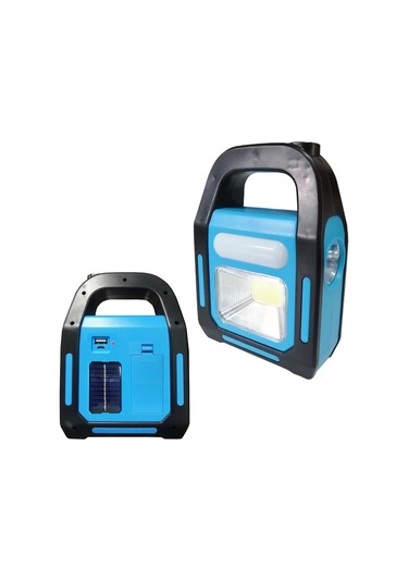 KAMP LAMBASI ACİL DURUM IŞIĞI ŞARJLI LED+COB SOLAR GOLD ORION OR Altın