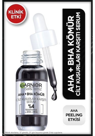 Garnier Aha+Bha Cilt Kusurları Karşıtı Serum & C Vitamini Serum 2 x 30 ML