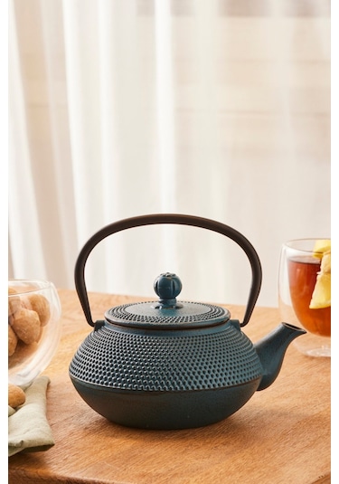 Karaca Mystical Döküm Demlik-Teapot 720 ml Mavi