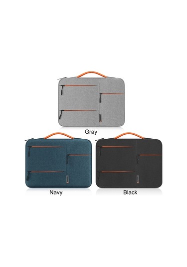 Fastbuy 13 Polyester Bilgisayar Kılıfı, Su Geçirmez, Yumuşak Kadife İç, Macbook Air M3/m2/surface 5/4/xps 15 Plus İçin, Siyah