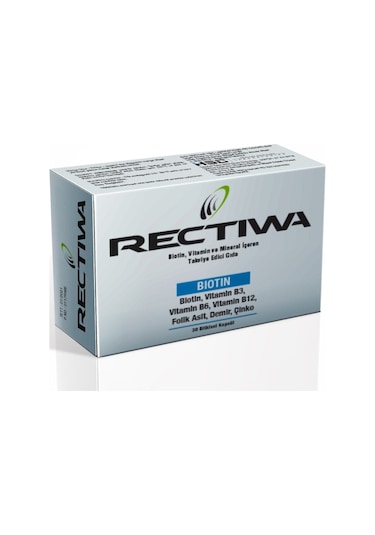 Rectiwa Biotin 30 Kapsül