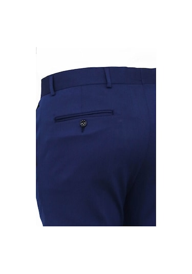 Wessi Slim Fit Koyu Mavi Erkek Pantolon Koyu Mavi