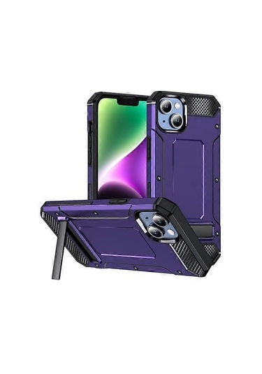 İphone Uyumlu 12 İçin Cep Telefonu Kılıfları Mat Tutucu Telefon Kılıfı Mor
