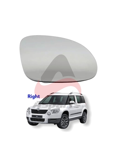 Skoda Yeti Dış Ayna Camı 2010 - 2016 Sol Ayna