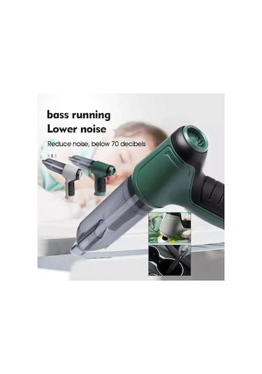 Şarj Edilebilir El Tipi Çok Fonksiyonlu Araç Ve Ev Süpürgesi Jb-107 4741