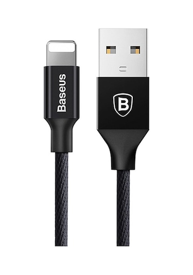 Baseus Yiven Lightning Kablo 1.8 M Siyah