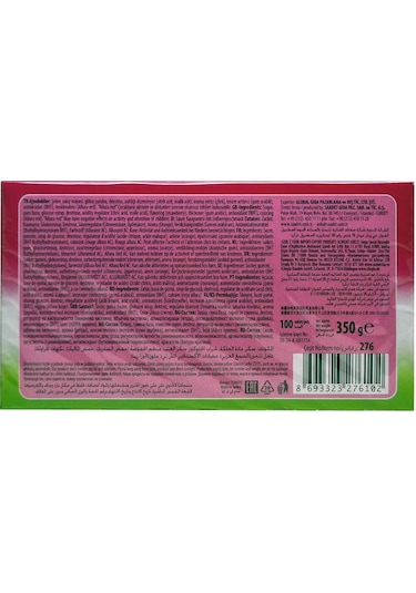 Saadet Ekşiyüz 3.5 Gr x 100 Adet Çilek Aromalı Sakız 2 Paket