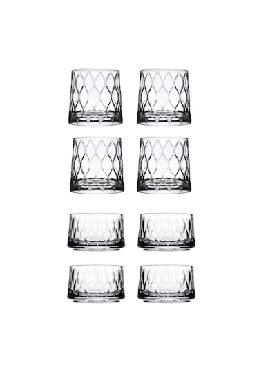 Paşabahçe Leafy Bardak - Çerez Takımı 8 Parça 420194-530166