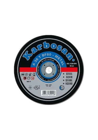 Karbosan Kesici Taş 230'luk 25 Adet