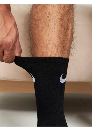 Arosgu Yüksek Çoraplar 5 Çift Set 452788906 Siyah