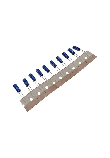 10 Adet 10uf 50v Elektrolitik Kondansatör 5x11mm