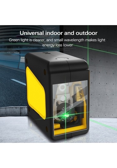 Tongxida Küçük Boyutlu Iki Çizgili Otomatik Dengeleme Lidar Seviye Aleti, Kırmızı Işık, Pil İle, Cam/kaplıca/konstrüksiyon İçi