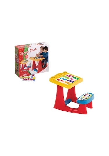 Çocuk Ders Çalışma Masası Çok Renkli