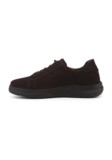 Gönderi(R) Gönderi R Erkek Kahve Nubuk Bağcıklı Hakiki Deri Sneaker Ddma85142873