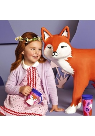 Munchkin Mucize 360 Alıştırma Bardağı Tilki 6ay+ 177 ML 1 Adet Mavi