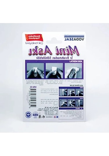 20'li Paket Mini Şeffaf Askı -