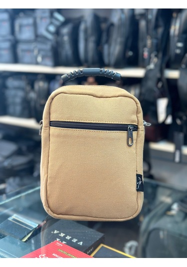 Trg Polo Taba Erkek El Keten Çanta Açık Taba