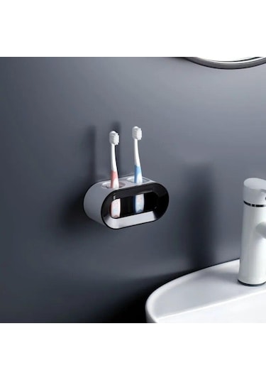 Siyah Elektrikli Diş Fırçası Tutucu Çift Delikli Kendinden Yapışkanlı Stand Rafı Duvara Monte Tutucu Depolama Alanı Tasarruflu Banyo Aksesuarları Siyah Siyah Elektrikli Diş Fırçası Tutucu Çift Delikli Kendinden Yapışkanlı Stand Rafı Duvara Monte Tutucu Depolama Alanı Tasarruflu Banyo Aksesuarları Siyah