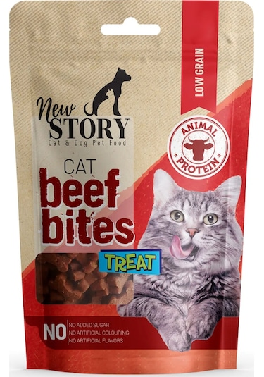 Cat Beef Bites 12x60gr. Biftekli, Kedi Ödül Maması
