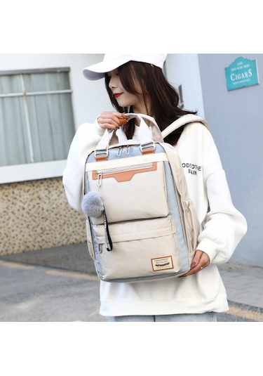 Ruilisi 8028 Sırt Çantası - Bej